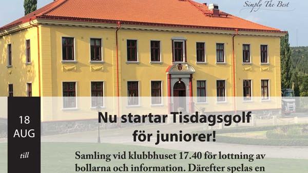 Tisdagsgolf för juniorer