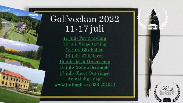 Monday update från Hulta! V27